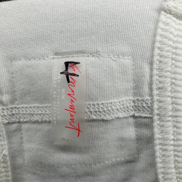 NWT FREE PEOPLE MOVEMENT Square Up Tank White Medium - Picture 4 of 5